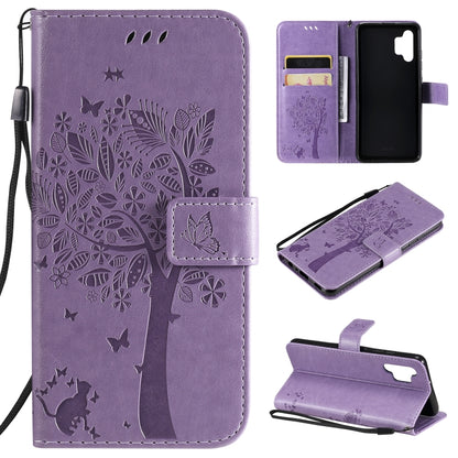 Lavender PU leather phone wallet case with butterfly and star print, card slots, flip cover, strap