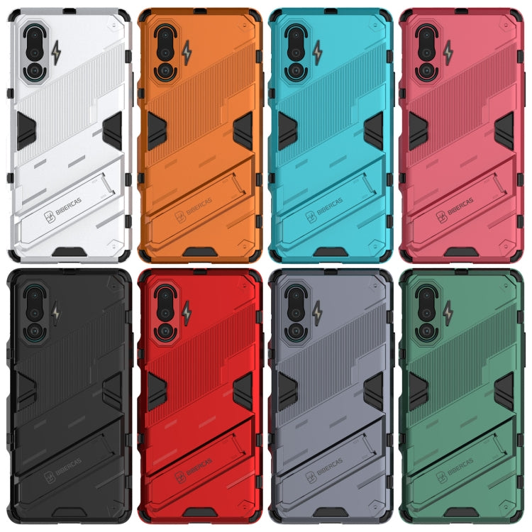 Rugged shockproof phone cases, multicolor TPU armor with textured pattern and camera cutouts