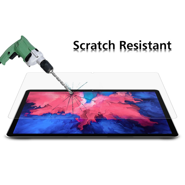 Scratch-resistant tempered glass screen protector film for tablet with crack-test impact