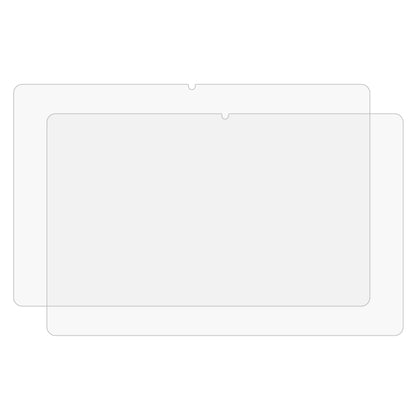 Two-pack clear tempered glass screen protectors for tablet screens