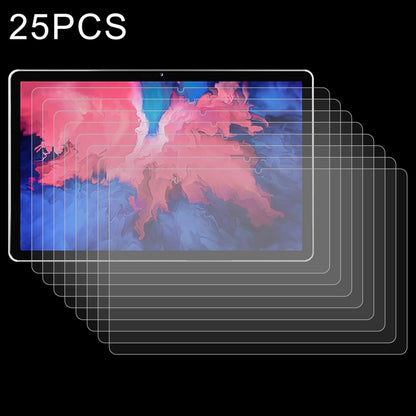 25-piece tempered glass screen protector set for tablet, clear layered films