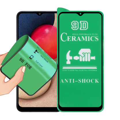 9D full-screen ceramic screen protector film, full-glue anti-shock, green pack