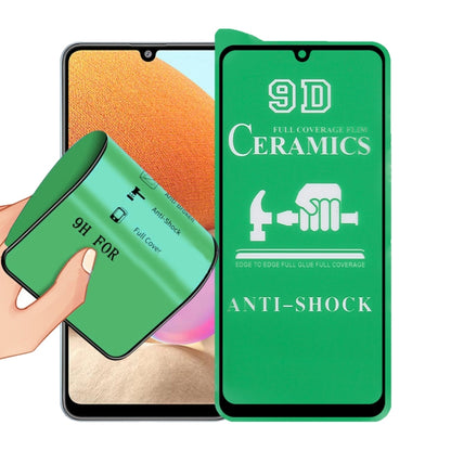 9D ceramic full-screen screen protector film with full glue, anti-shock; protector shown ready