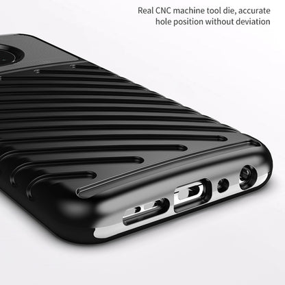 Black phone case bottom edge with speaker and charging port cutouts