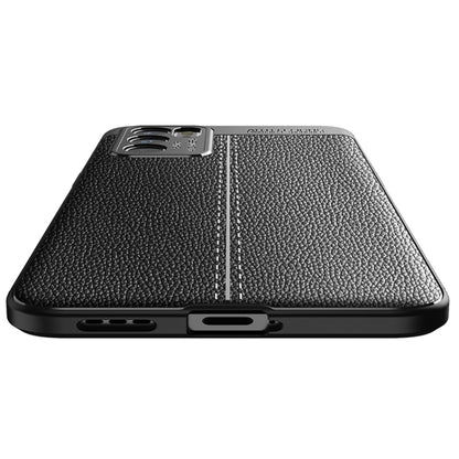 Black TPU shockproof case with reinforced corners and raised screen lip