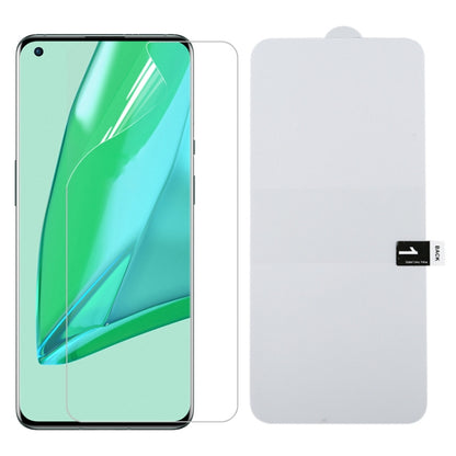 Full-screen hydrogel phone screen protector film, transparent, with top speaker cutout