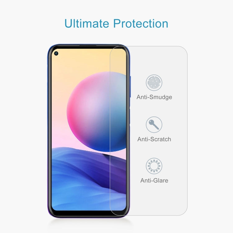 Tempered glass screen protector with anti-smudge, scratch, and glare protection