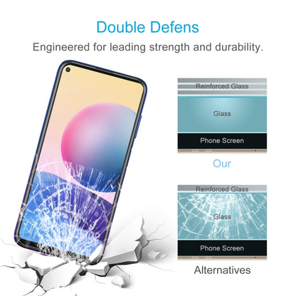 Tempered glass screen protector demonstrating impact and shatter resistance