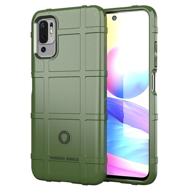 Green rugged shockproof TPU phone case, full coverage with dual camera cutouts.