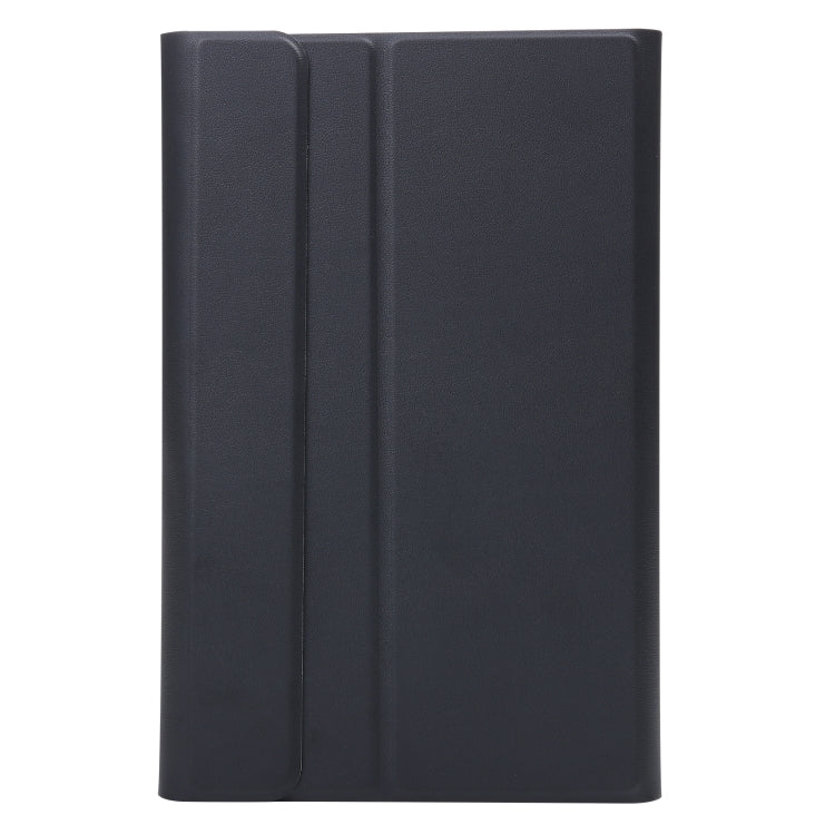Black folio tablet case with front cover panels for tablet protection