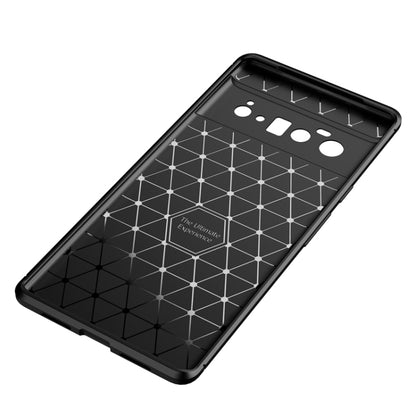Black TPU phone case back with textured carbon pattern and camera openings.