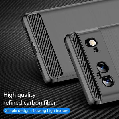 Black TPU phone case with carbon-fiber side and brushed back texture