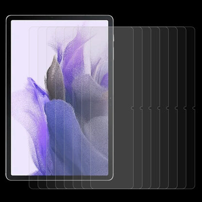 25-pack full-screen PET screen protectors with clear film stack for tablet