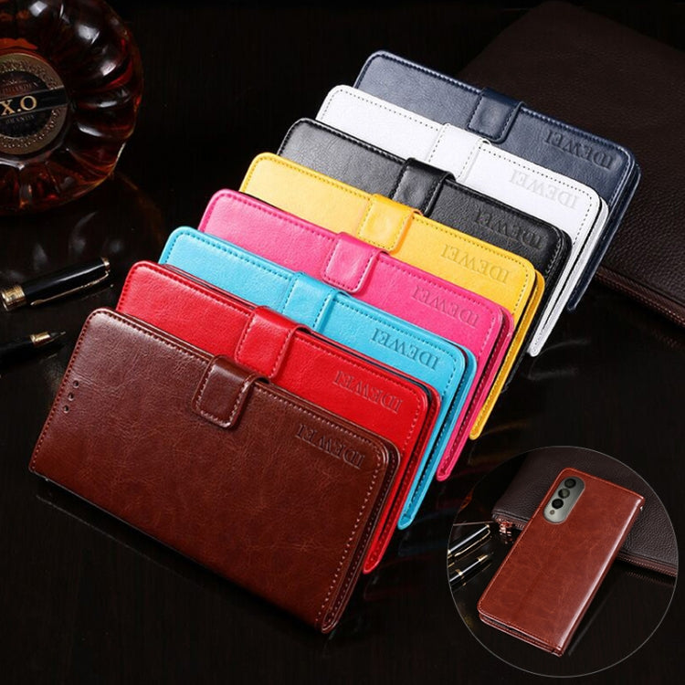 Multi-color leather flip wallet cases with card slots, shown in set