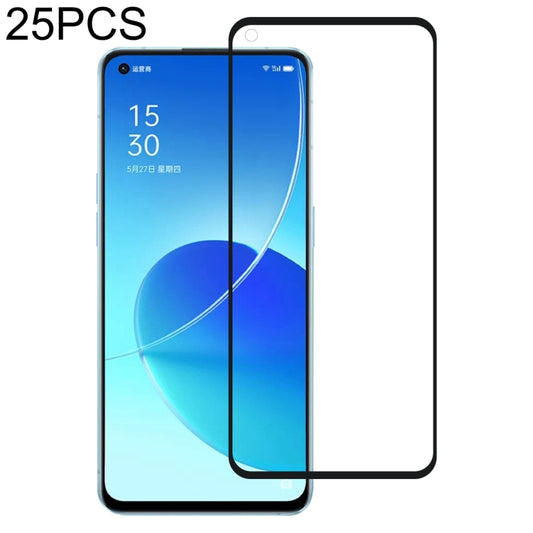 Full-glue tempered glass screen protectors (25 pcs) with curved edges