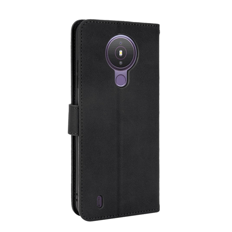 Black PU leather flip phone wallet with magnetic closure and card slot window