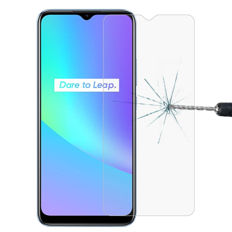 Tempered glass screen protector film for smartphone, clear 2.5D edge