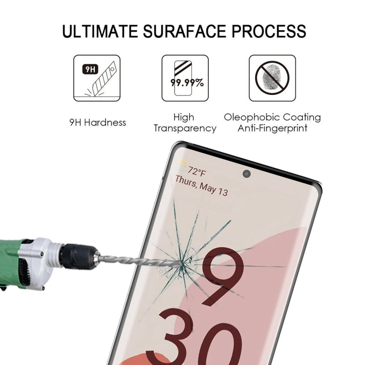 Tempered glass screen protector with 9H hardness and anti-fingerprint coating