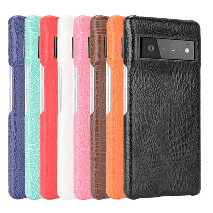 Black crocodile-texture phone case shown with other color options