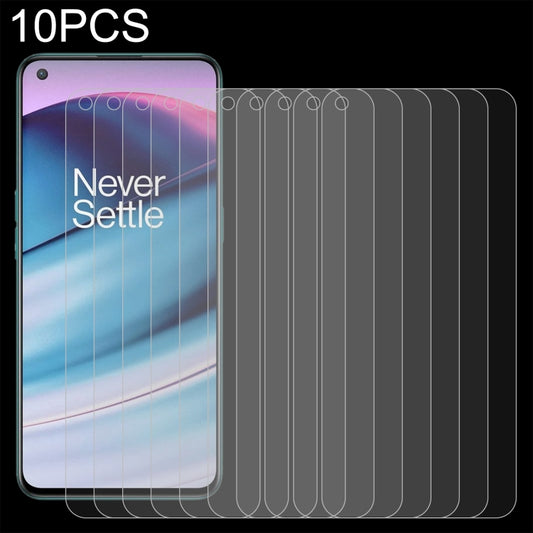 Tempered glass screen protector set (10-pack) for curved mobile screen coverage