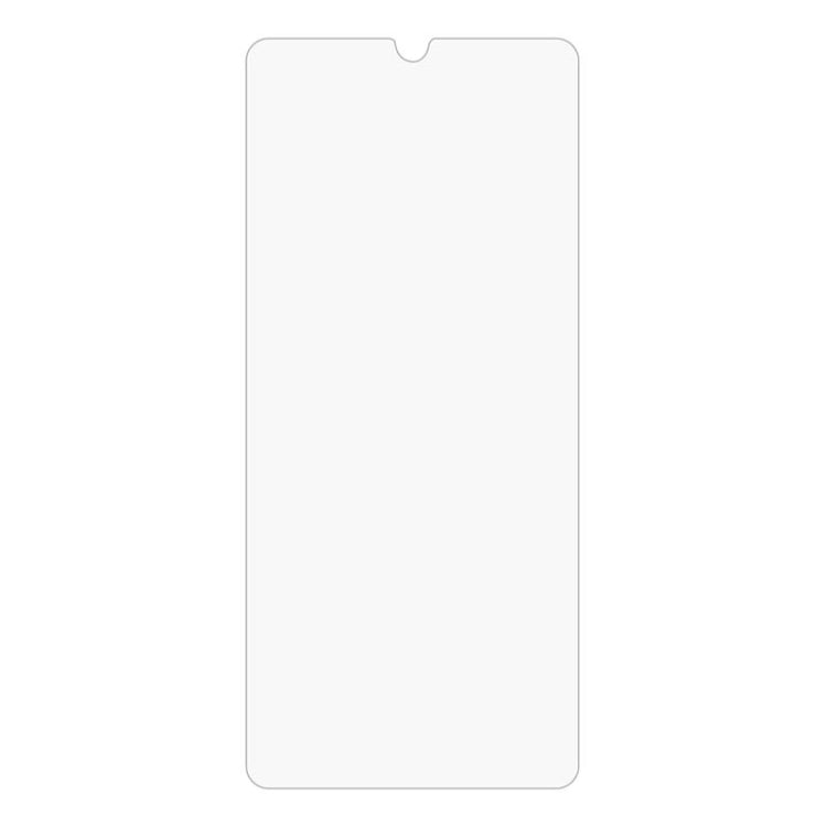 Full-screen front hydrogel screen protector film, clear sheet with top speaker cutout