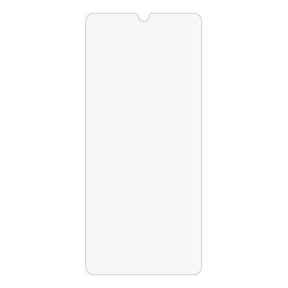 Full-screen front hydrogel screen protector film, clear sheet with top speaker cutout