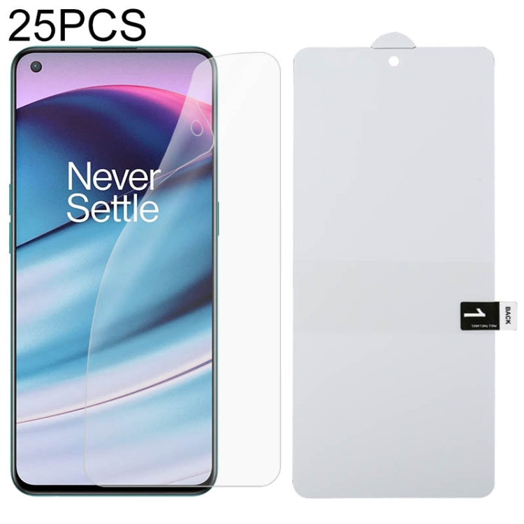 Hydrogel screen protector set (25-pack) with full-coverage film for phone front