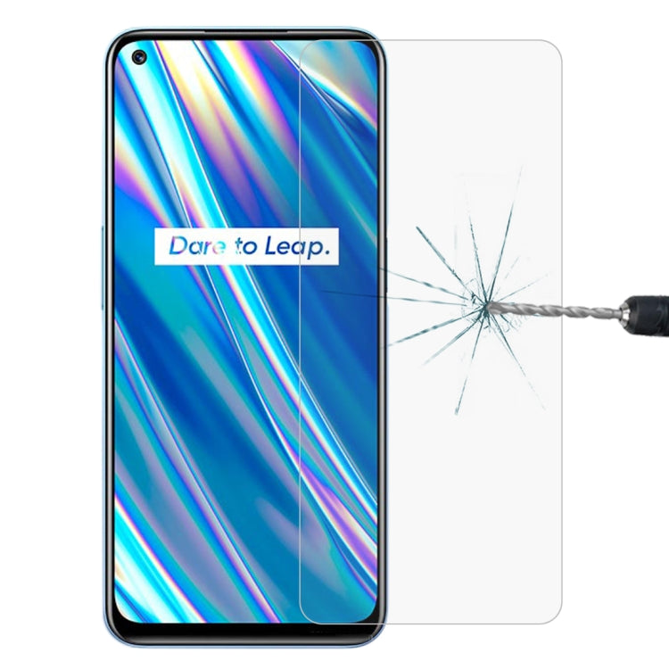 Tempered glass smartphone screen protector, clear 2.5D curved film