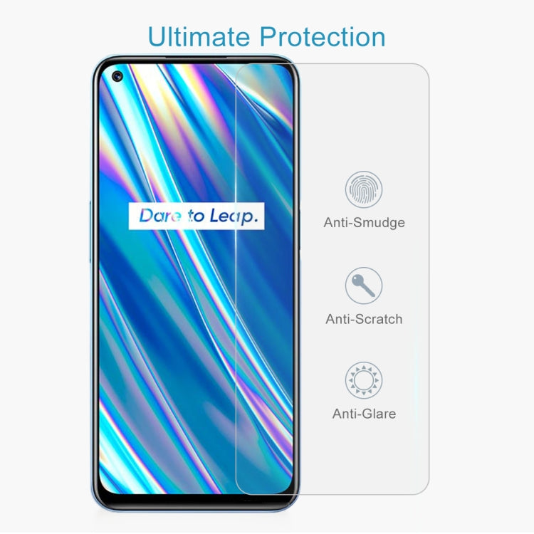 Tempered glass screen protector with anti-smudge, anti-scratch, anti-glare