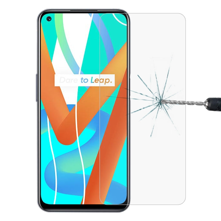 Tempered glass smartphone screen protector with clear curved coverage