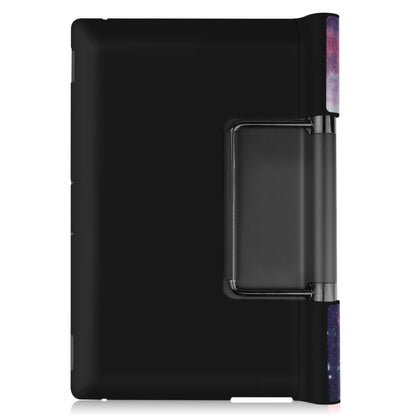 Black back PU leather case with side holder straps and Milky Way edge trim