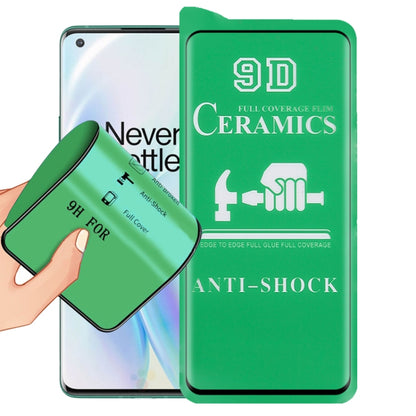9D full-screen ceramic screen protector film with anti-shock, curved full-coverage design