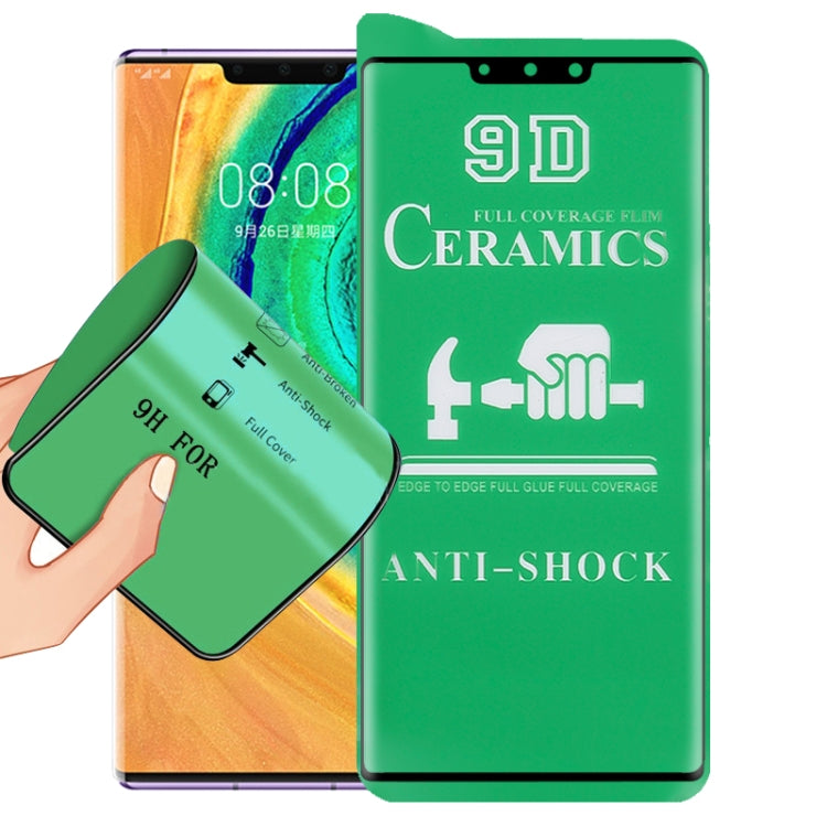 9D ceramic screen protector film, full-coverage anti-shock glass sheet (green)
