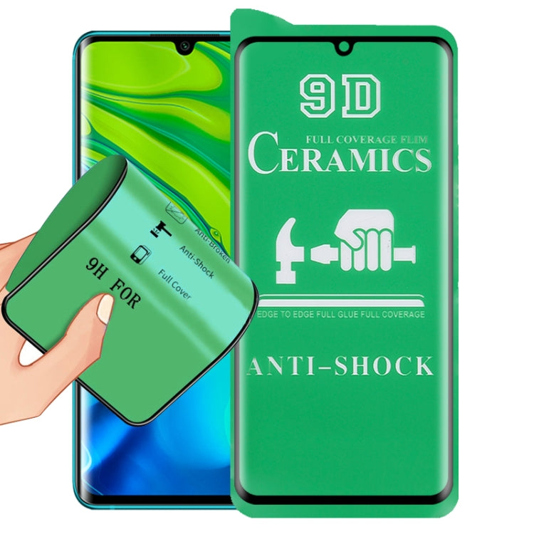 9D full coverage full-glue ceramic screen film, anti-shock, green screen protector