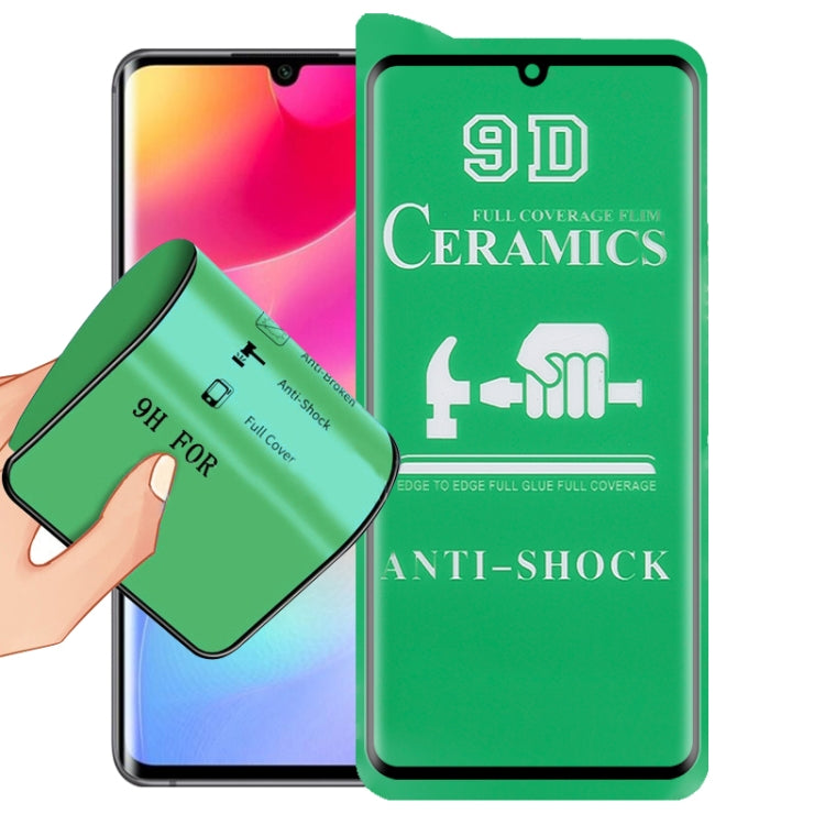 9D ceramic full-screen full-glue screen protector film with anti-shock protection