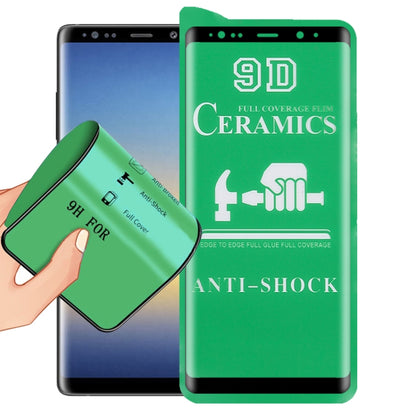 9D full-screen ceramic screen protector film with anti-shock, curved full-coverage design