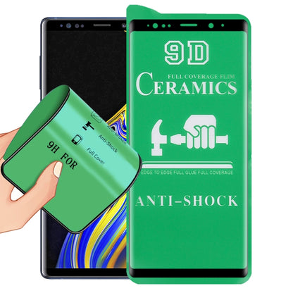 9D full-screen ceramic screen protector film with anti-shock, curved full-coverage design
