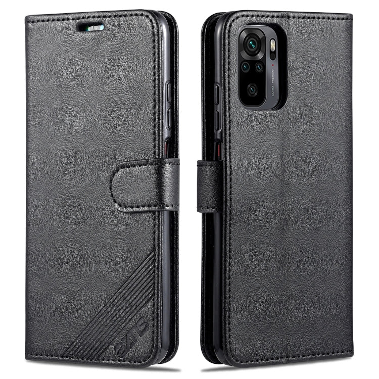 Black leather wallet phone case with horizontal flip cover and card slots