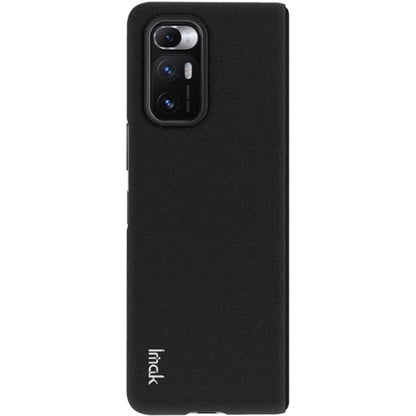 Black IMAK hard case with precise camera opening and smooth frosted finish