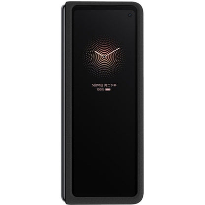 Black IMAK hard case showing front cover edge and fingerprint-style cutout