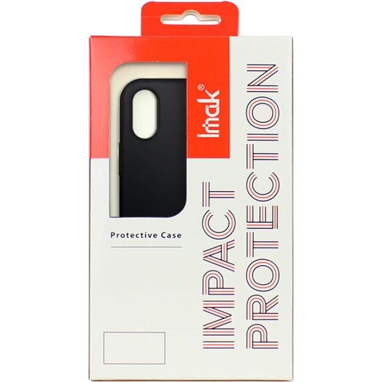 IMAK protective hard phone case retail box with case photo and branding