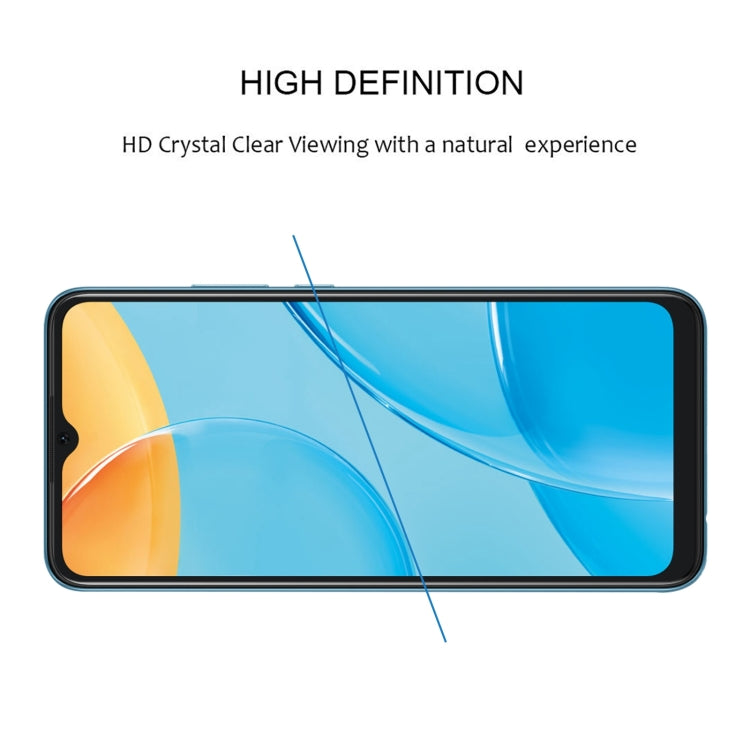 Clear tempered glass screen protector with rounded 2.5D edges