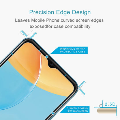 Tempered glass screen protector with precise cutouts for phone speaker and sensors