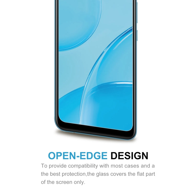 Tempered glass screen protector film for phone, clear cover with open-edge design
