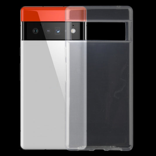 Ultra-thin transparent TPU phone case with cutouts for camera and ports, protective cover.