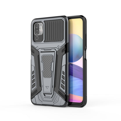Armored shockproof phone case in dark grey with textured grip and camera cutouts