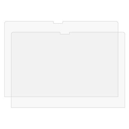 Clear tempered glass screen protector sheets, 2-pack