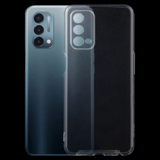 Clear TPU phone case with camera cutouts and raised edges