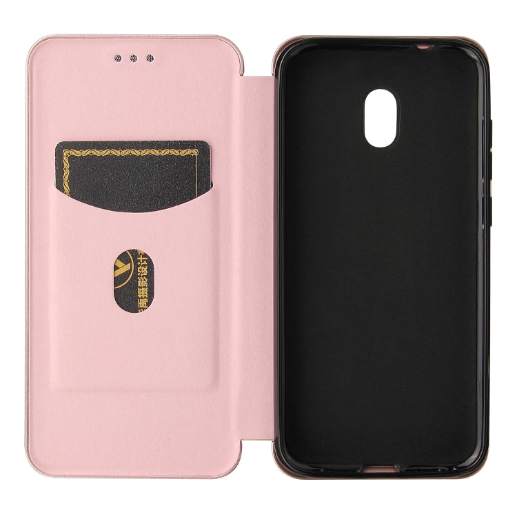 Pink magnetic wallet-style flip case with card slot and soft inner lining