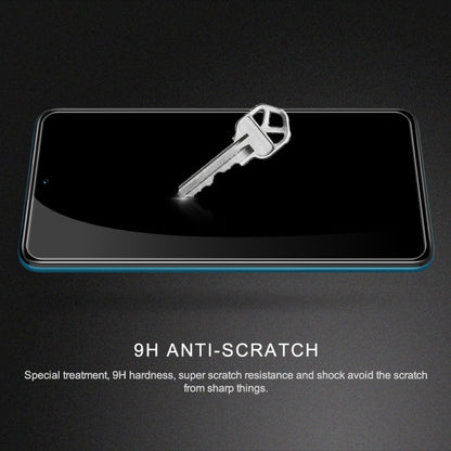 9H anti-scratch tempered glass screen protector for phone display with rounded 2.5D edges